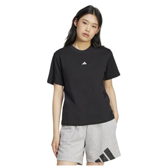 Adidas Γυναικεία κοντομάνικη μπλούζα Essentials Small Logo Cotton Tee